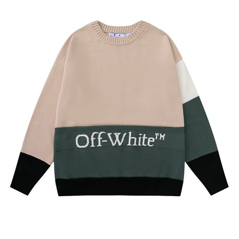 off white sweater fake